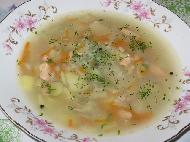 Рыбный суп из горбуши 